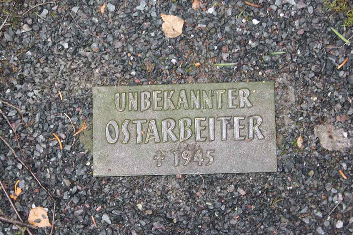 Gräberfeld für Zwangsarbeiter Friedhof Niedergirmes