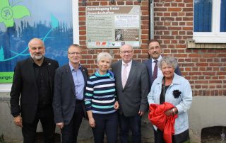 Tafelenthüllung am 02.05.2018 am DMV-Haus