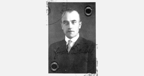 Passbild von Erich Deibel