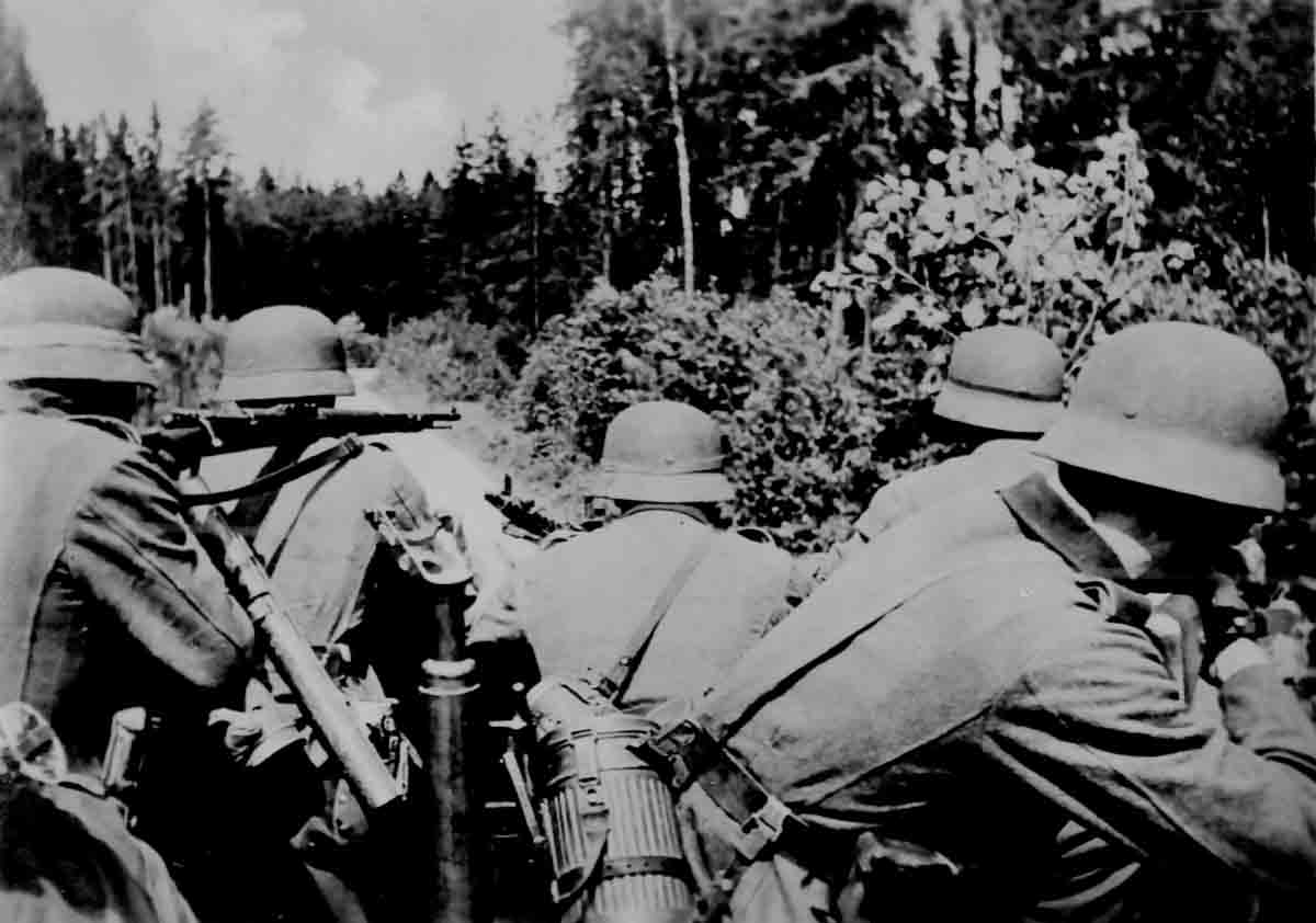 Donsbach Februar 1942 Patroullie Jagd auf Partisanen