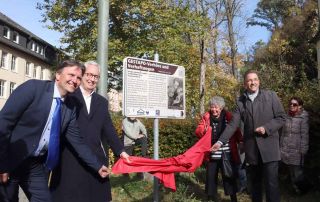 27.10.2021 Gedenktafelenthüllung Gestapo Verhörstelle im Aldefeldschen Haus