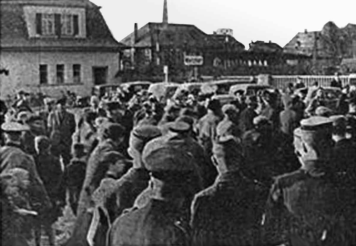 Deportation jüdischer Mitbürger 1942 am Bhf Wetzlar