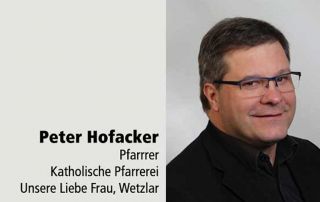 Pfarrer Peter Hofacker, Katholische Domgemeinde