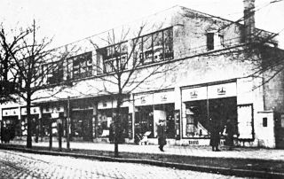 Das neue Warenhaus Frankfurter am 12.07.1929 eröffnet