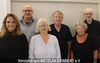 Vorstand Wetzlar erinnert 2022
