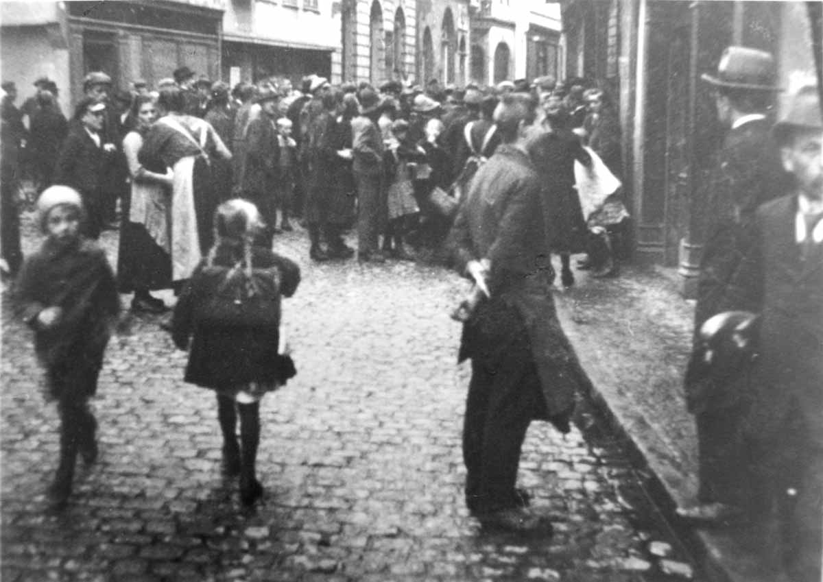 Plünderung der Geschäfte in Wetzlar November 1923