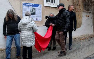 Gedenktafelenthüllung Heinrich Mootz am 17.12.2022