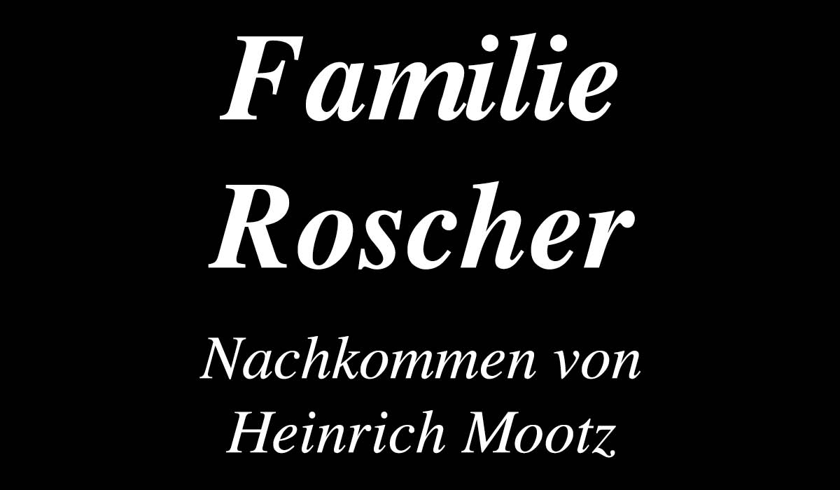 Logo Familie Roscher