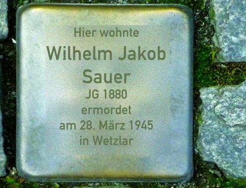 Initiative: »Stolperstein für Jakob Sauer«