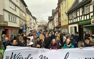 03.02.2024 »Nie wieder ist Jetzt« WZ © E. Richter