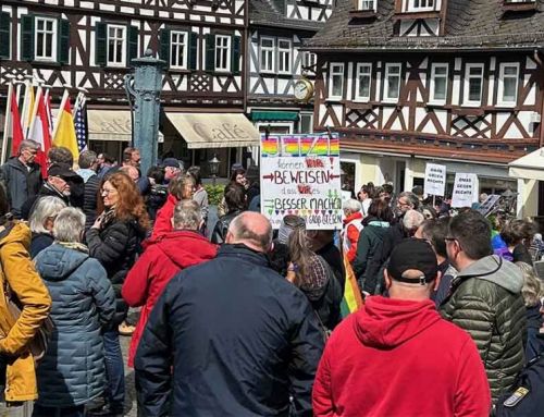 Braunfels: 300 setzten ein Zeichen für die Demokratie