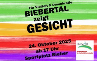 Sharepic Bibertal zeigt Gesicht am 24.10.2025