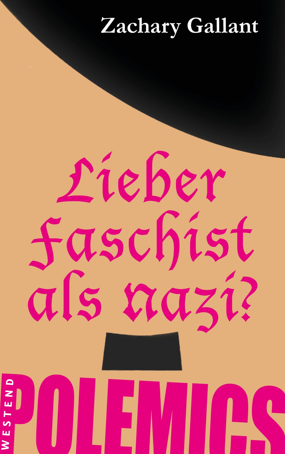 Buchcover »Lieber Faschist als Nazi?«