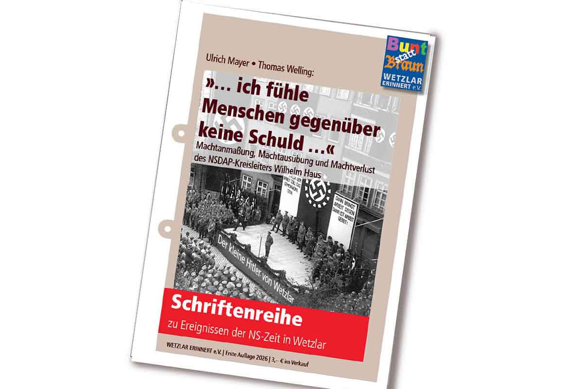 Cover Schriftband über den NSDAP-Kreisleiter Haus