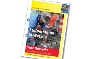 Coverbild Schriftband »Stolpersteine in Wetzlar«
