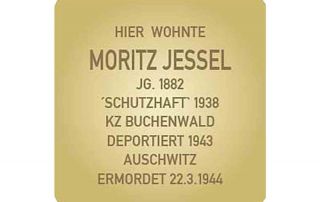 Stolperstein für Moritz Jessel
