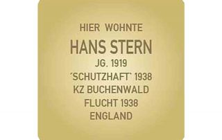 Stolperstein für Hans Stern