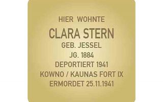 Stolperstein für Cara Stern