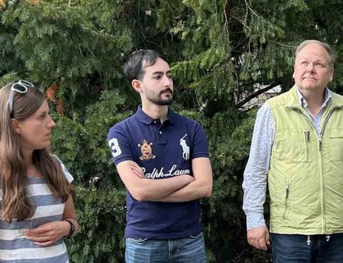 Gruppenführung für Lehrer auf dem »Weg der Erinnerung«